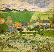 Gezicht op Auvers, Vincent Van Gogh